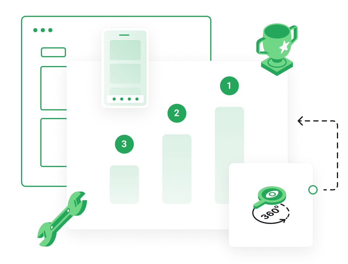 Monitor your search rankings with XOVI NOw's SEO rank tracke